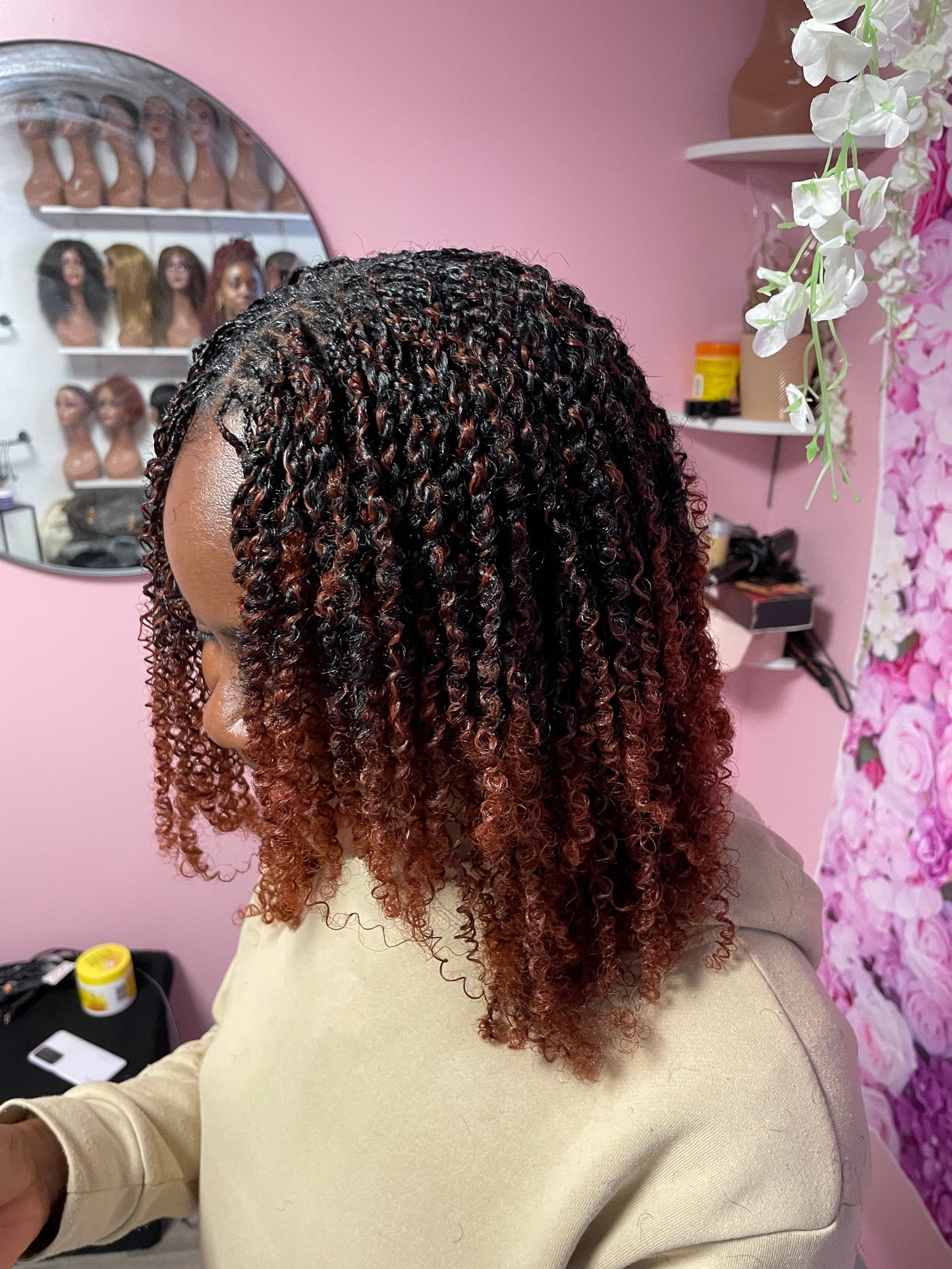 Mèches micro twist