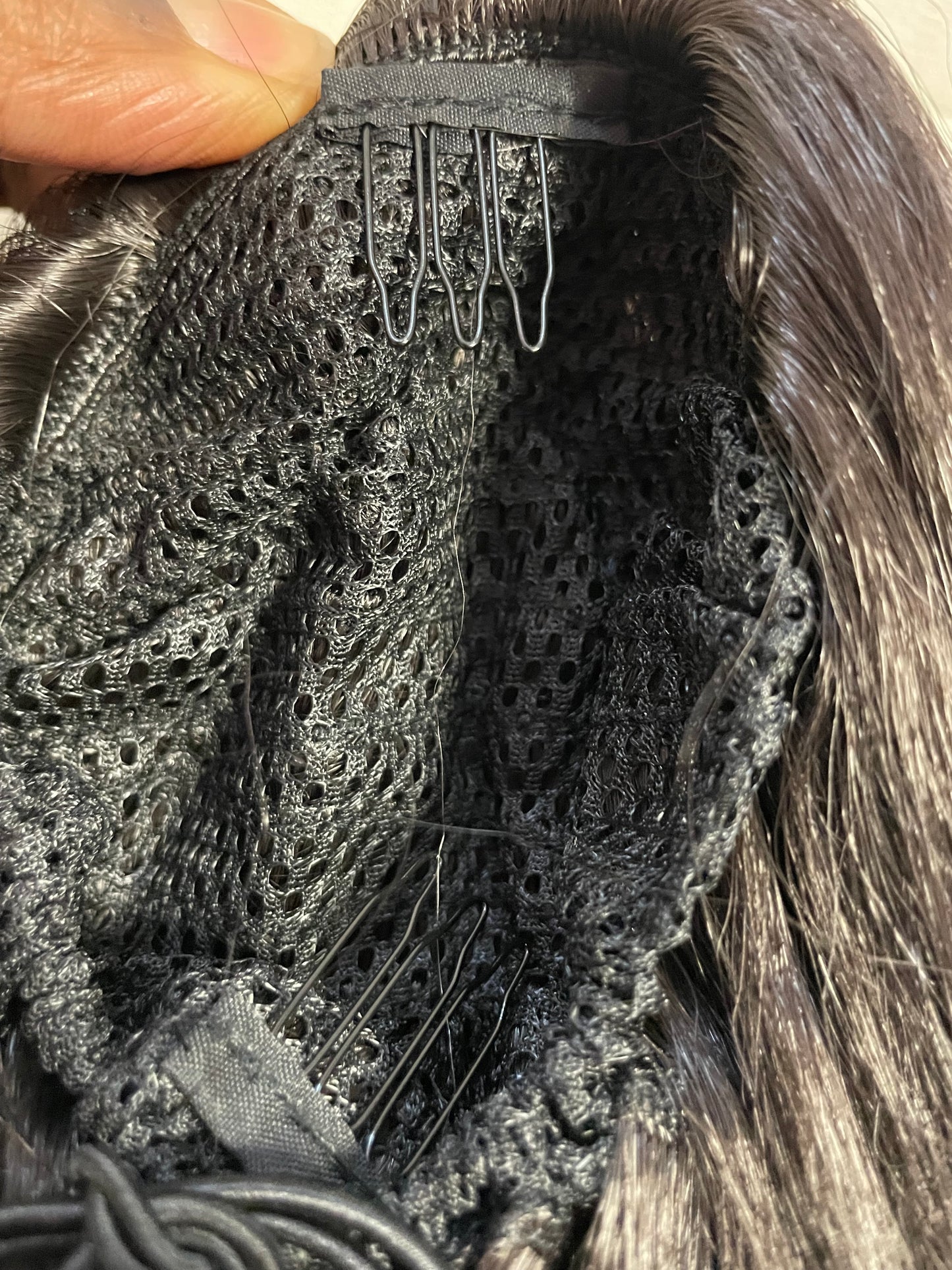 Postiche kinky straight