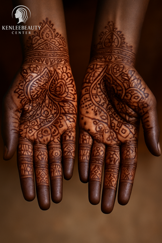 Tatouage au Henné Naturel – Élégance Éphémère et Tradition